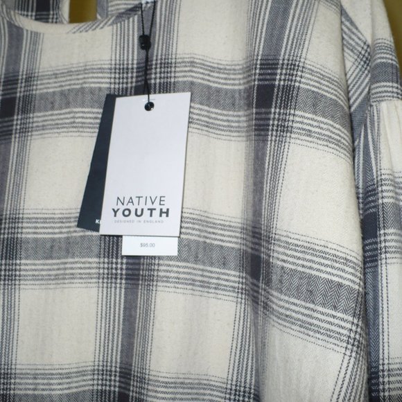 NATIVE YOUTH  DRESS,/TOP  NEW WITH ORIGINAL TAGS, SIZE LARGE - Picture 2 of 3